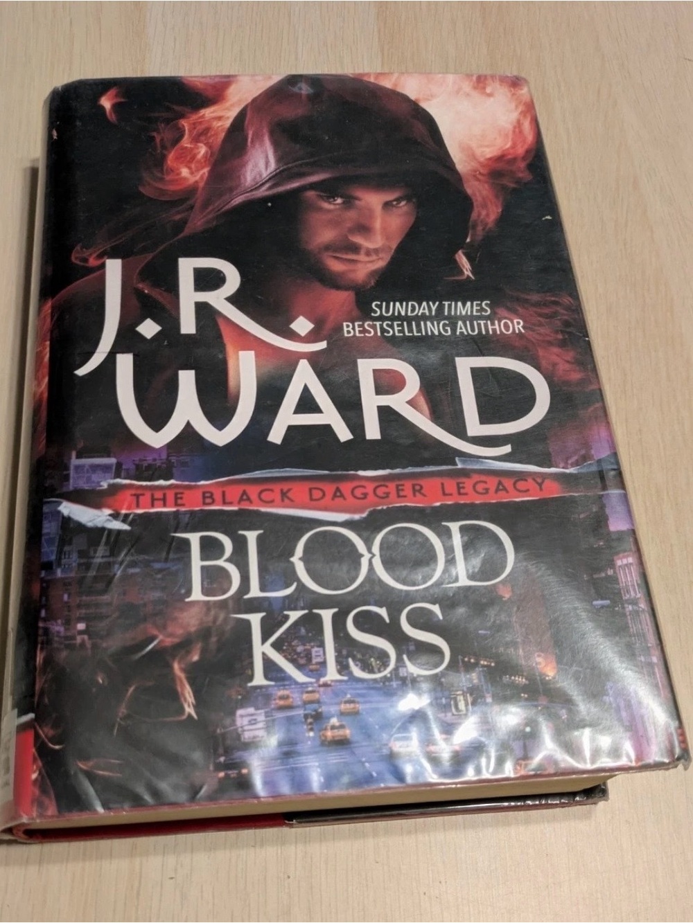 J.R. Ward "Blood Kiss" HARDCOVER Book - Black Dagger Legacy